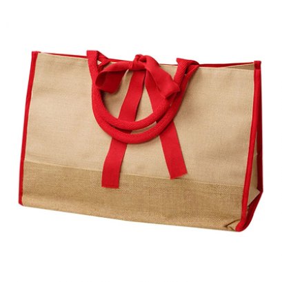 ถุงผ้ากระสอบ Jute Tote Bag